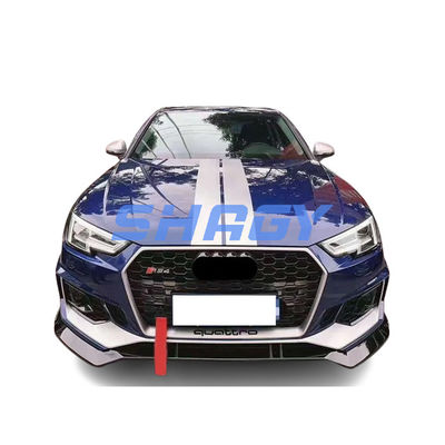 Audi A4 B9 модифицированный на RS4 стиль передний бампер с PP 4.5 материала решетки