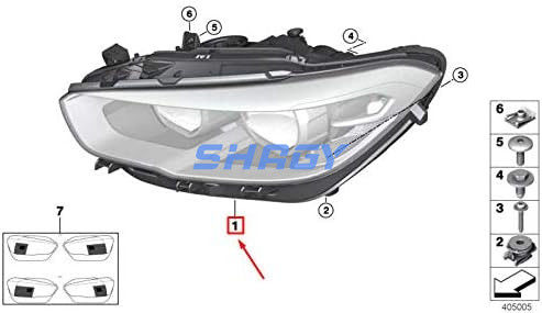 Для Bmw серии 1 63117358392Bmw F20 Передние фары